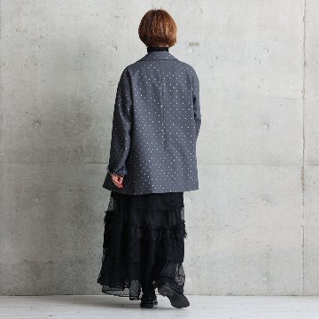 『Stella dot』 Relax jacket GRAYの画像