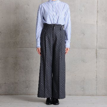 『Stella dot』 Wide pants GRAYの画像