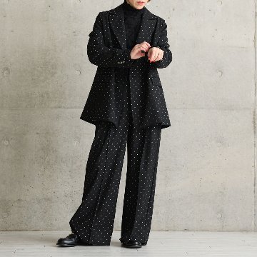 『Stella dot』 Wide pants BLACKの画像