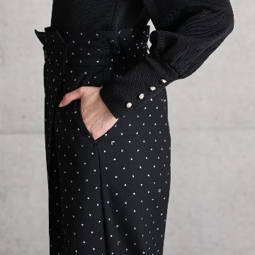 『Stella dot』 Wide pants BLACKの画像