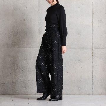 『Stella dot』 Wide pants BLACKの画像