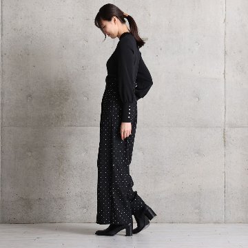 『Stella dot』 Wide pants BLACKの画像