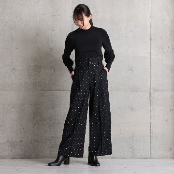 『Stella dot』 Wide pants BLACKの画像