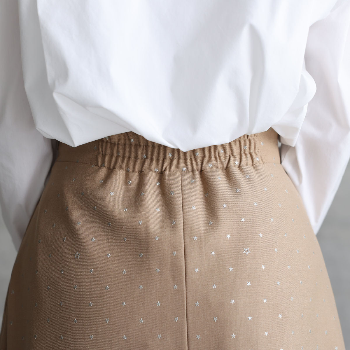 『Stella dot』 A-line skirt CAMELの画像