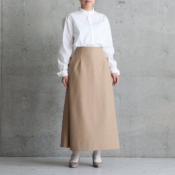 『Stella dot』 A-line skirt CAMELの画像