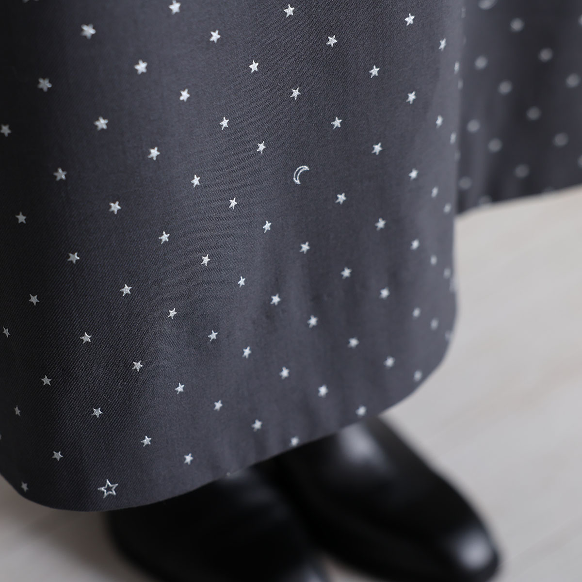 『Stella dot』 A-line skirt GRAYの画像