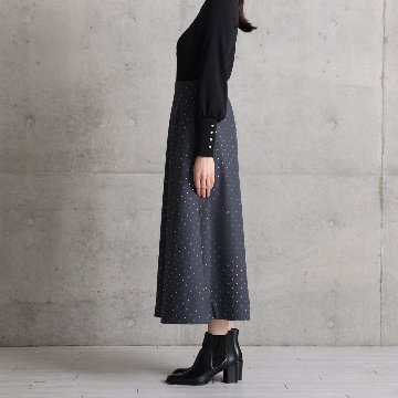 『Stella dot』 A-line skirt GRAYの画像