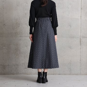 『Stella dot』 A-line skirt GRAYの画像