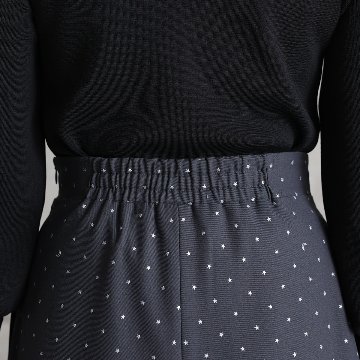 『Stella dot』 A-line skirt GRAYの画像