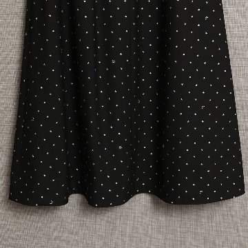 『Stella dot』 A-line skirt BLACKの画像