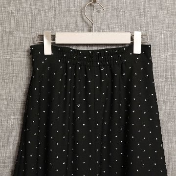 『Stella dot』 A-line skirt BLACKの画像