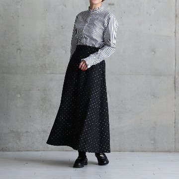 『Stella dot』 A-line skirt BLACKの画像