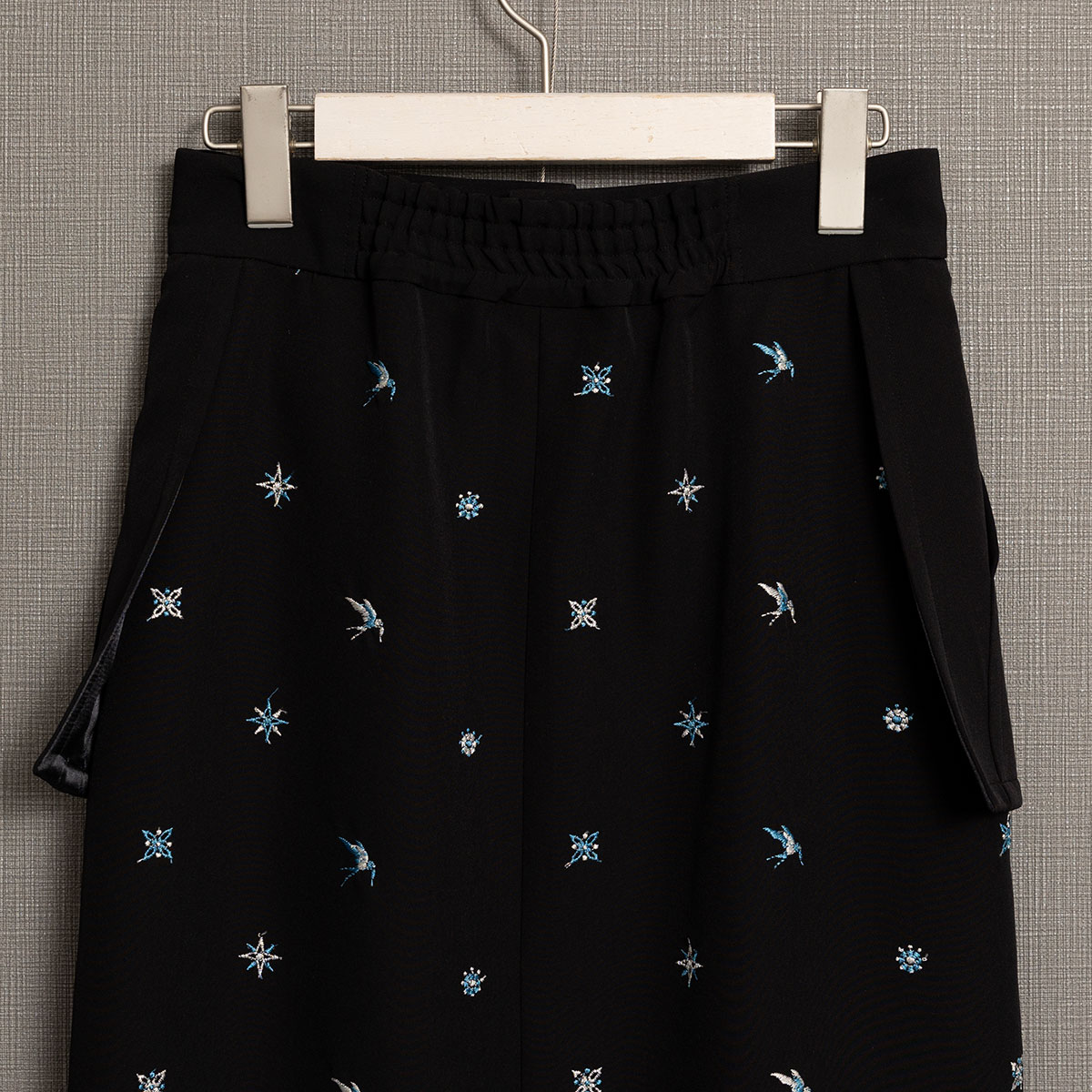 『The happy prince』 Straight skirt BLACKの画像