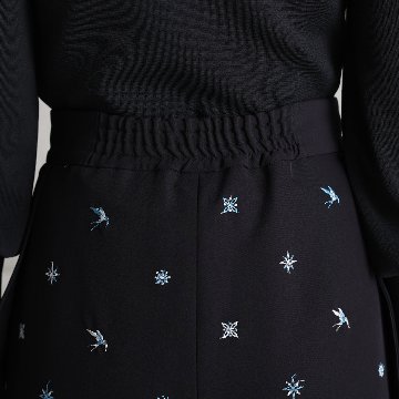 『The happy prince』 Straight skirt BLACKの画像