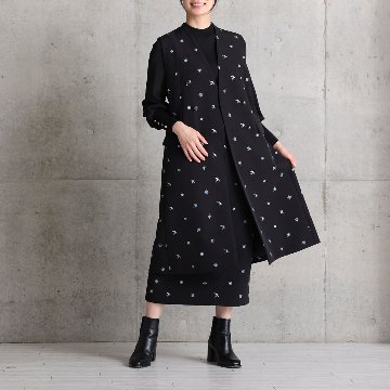 『The happy prince』 Straight skirt BLACKの画像