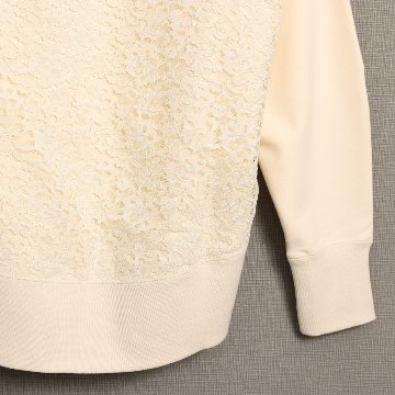 『Back lace 』 Hoodie ECRUの画像