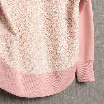 『Back lace 』 Hoodie PINKの画像