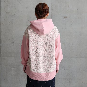 『Back lace 』 Hoodie PINKの画像