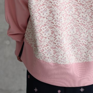 『Back lace 』 Hoodie PINKの画像