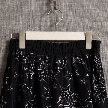 『Blanche』 Long skirt BLACKの画像