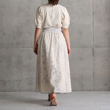 『Blanche』 Long skirt ECRUの画像