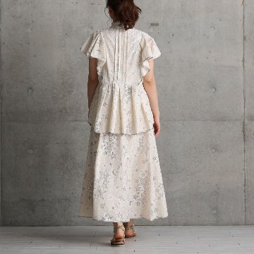 『Blanche』 Long skirt ECRUの画像