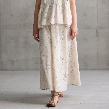 『Blanche』 Long skirt ECRUの画像