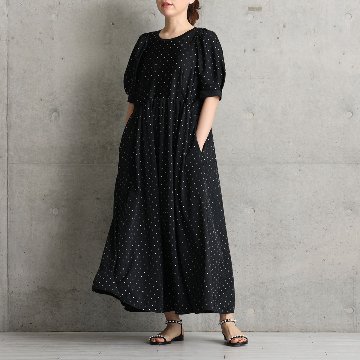 『Stella dot jersey』 long dress BLACKの画像