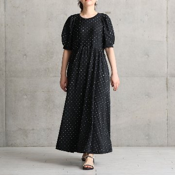 『Stella dot jersey』 long dress BLACKの画像