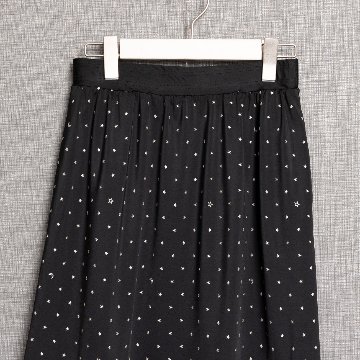 『Stella dot jersey』　mermaid skirt BLACKの画像