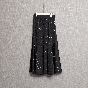 『Stella dot jersey』　mermaid skirt BLACKの画像