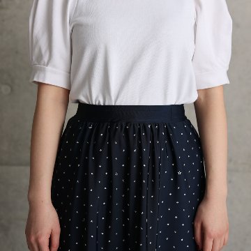 『Stella dot jersey』　mermaid skirt NAVYの画像