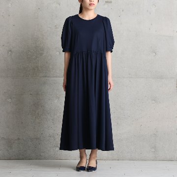 『Whip smooth』 long dress NAVYの画像