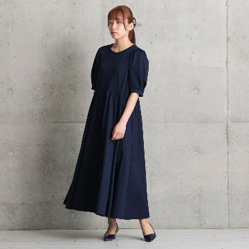 『Whip smooth』 long dress NAVYの画像