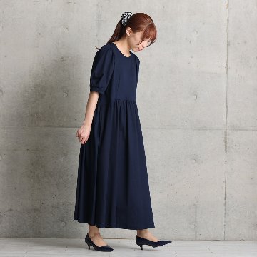 『Whip smooth』 long dress NAVYの画像