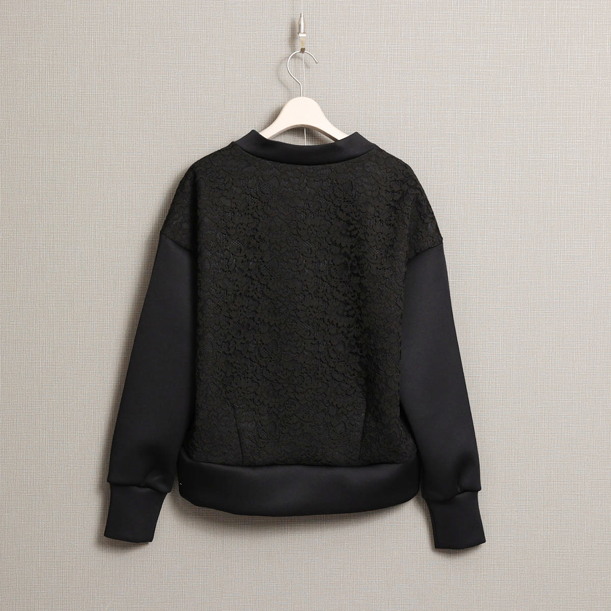 10月上旬お届け予定『Back lace』Cardigan 【全4色】の画像