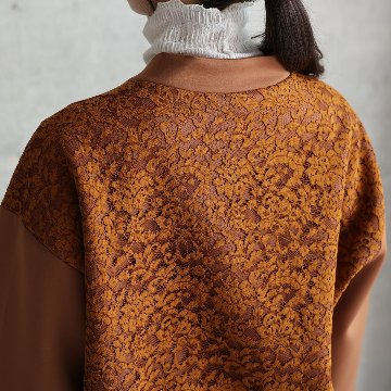 10月上旬お届け予定『Back lace』Cardigan 【全4色】の画像