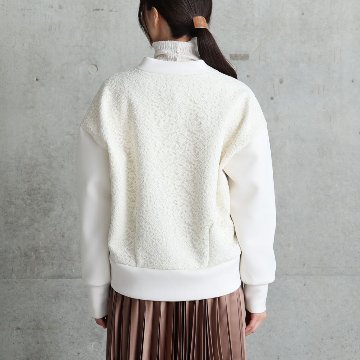 10月上旬お届け予定『Back lace』Cardigan 【全4色】の画像