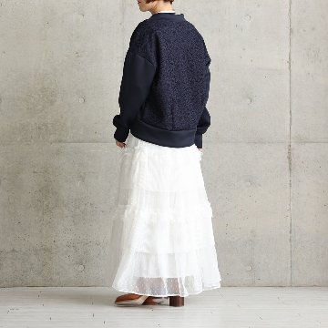 10月上旬お届け予定『Back lace』Cardigan 【全4色】の画像