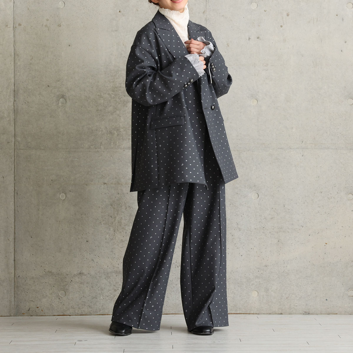 10月上旬お届け予定『Stella dot』 Wide pants【全3色】の画像