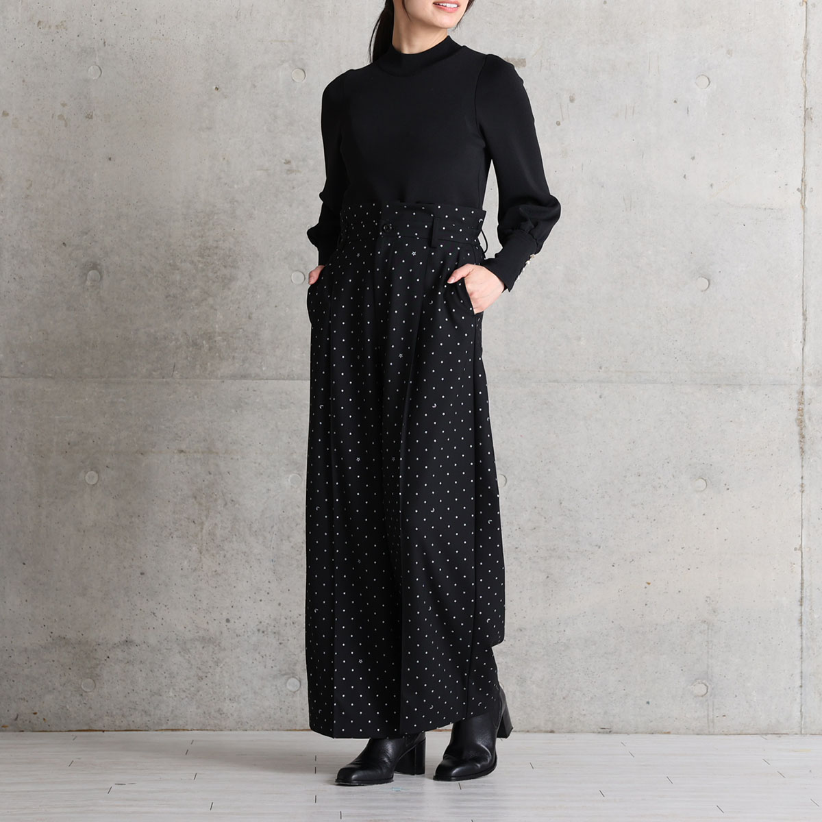 10月上旬お届け予定『Stella dot』 Wide pants【全3色】の画像