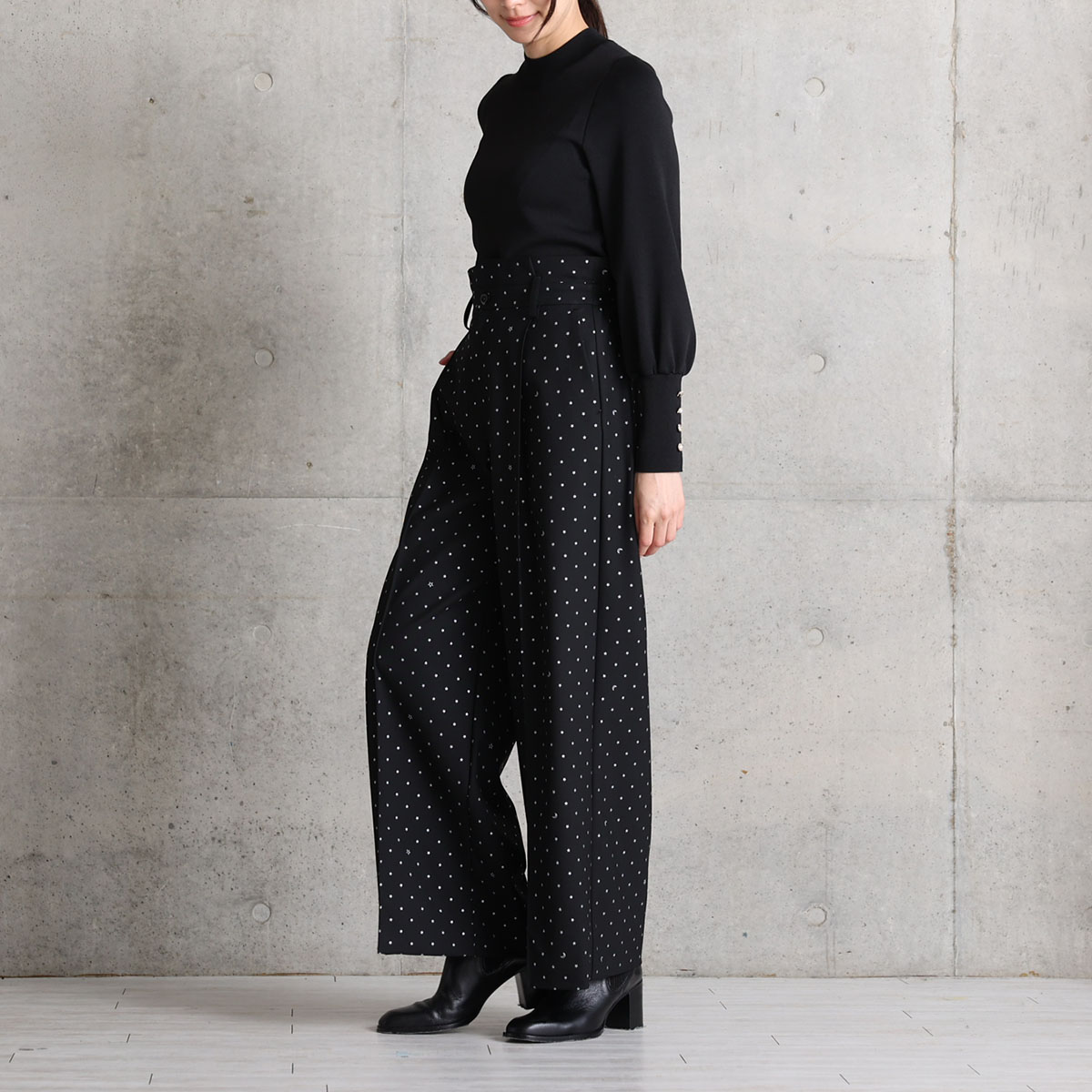 10月上旬お届け予定『Stella dot』 Wide pants【全3色】の画像