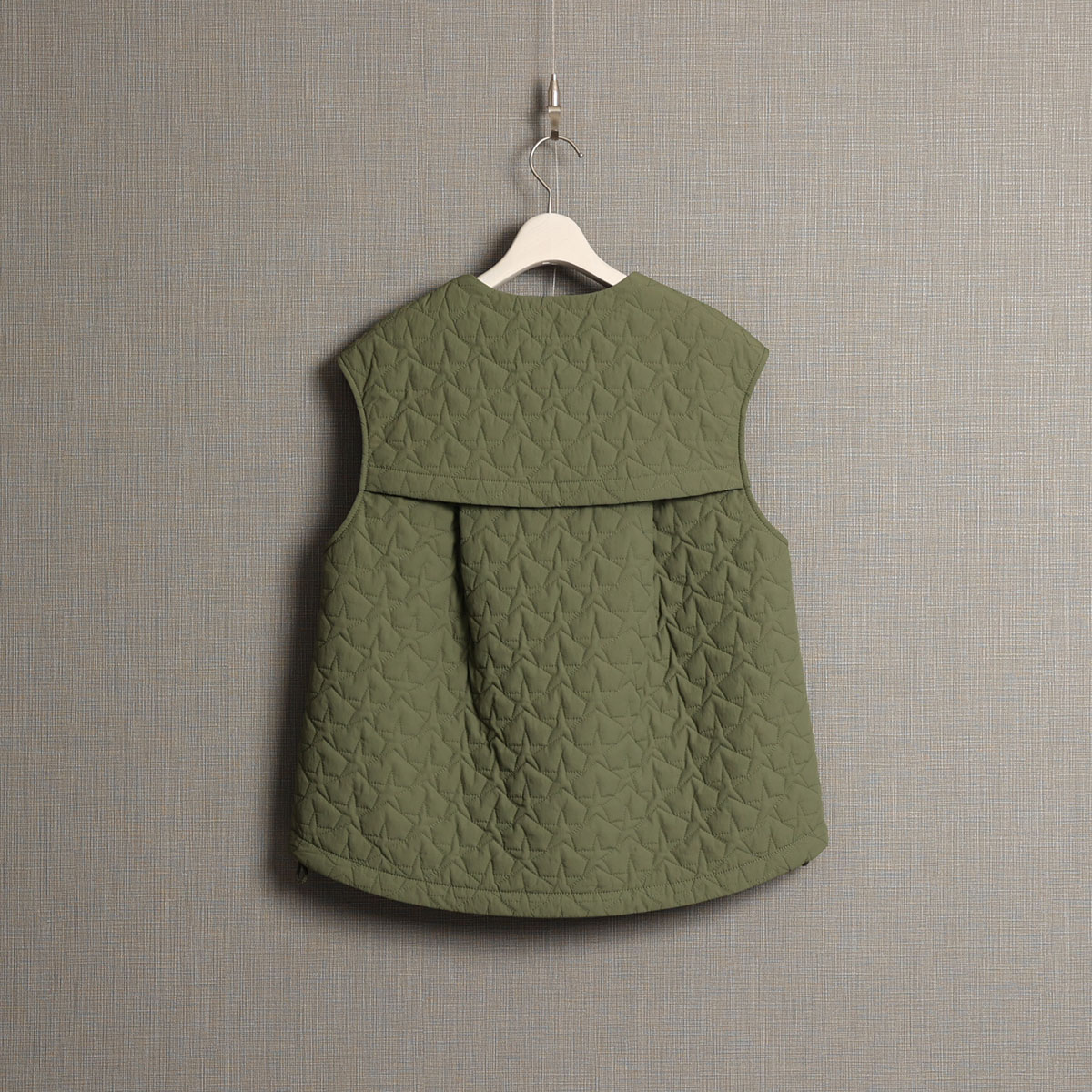 11月上旬お届け予定『Stella quilt』 2WAY gilet【全3色】の画像