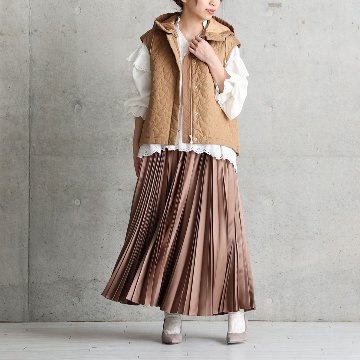 11月上旬お届け予定『Stella quilt』 2WAY gilet【全3色】の画像