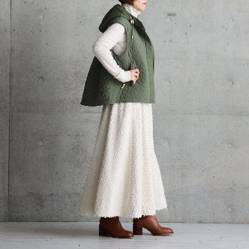 11月上旬お届け予定『Stella quilt』 2WAY gilet【全3色】の画像