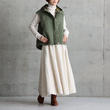 11月上旬お届け予定『Stella quilt』 2WAY gilet【全3色】の画像