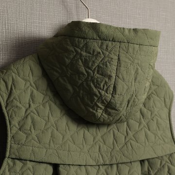 11月上旬お届け予定『Stella quilt』 2WAY gilet【全3色】の画像