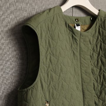 11月上旬お届け予定『Stella quilt』 2WAY gilet【全3色】の画像