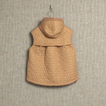 11月上旬お届け予定『Stella quilt』 2WAY gilet【全3色】の画像