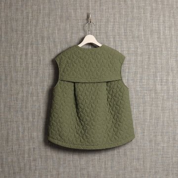 11月上旬お届け予定『Stella quilt』 2WAY gilet【全3色】の画像